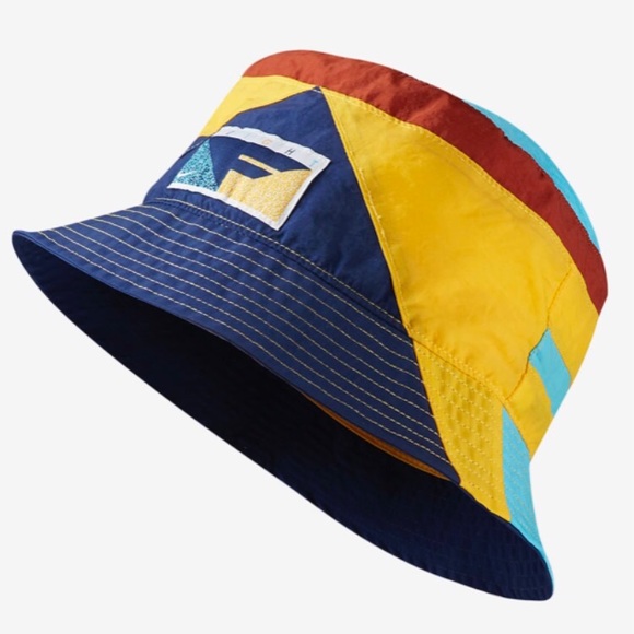 Nike 90s Nylon Flight Bucket Hat Blue Void